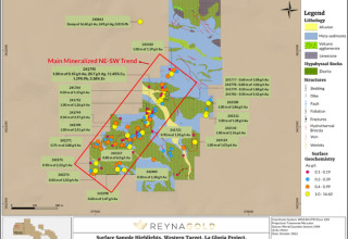 Reyna Gold Corp, Tuesday, November 1, 2022, Press release picture