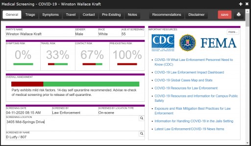 Agisent Releases Advanced Medical Screener and Infectious Control Software for COVID-19