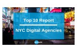 Top 10 NYC Digital Agencies Report