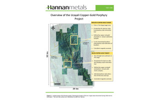 Hannan Metals Ltd., Wednesday, January 27, 2021, Press release picture