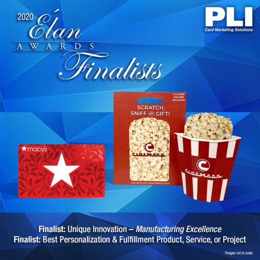 PLI Card Marketing Solutions Wins Finalist for Prestigious Élan Awards of Excellence