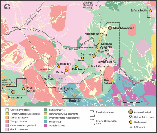 Aton Reports the First Results from its Abu Marawat RC Infill Drill Programme, Including 17.13 g/t Gold, 307 g/t Silver, 0.82% Copper and 5.50% Zinc Over a 9 Metre Interval