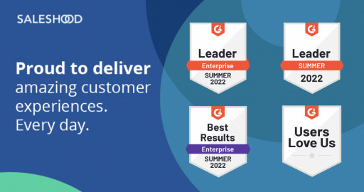 SalesHood Named a Leader on G2's Sales Enablement Summer 2022 Grid® Report