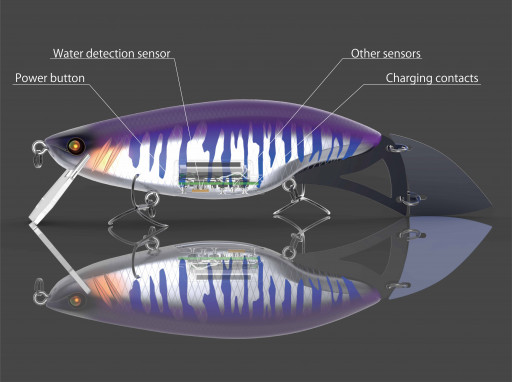 Intelligent Lure 'smartLure Model Zero' Unlocks Secrets of Fishing by Processing Big Data of Lure Actions and Environmental Factors