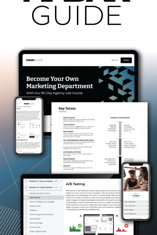 Madak® Launches New Innovative Marketing Guide to Help Empower People to Create Better Marketing