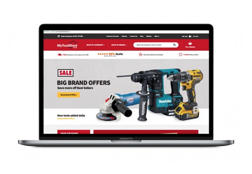 Shopping for Tools for DIY Projects is Easy and Affordable With the New Mobile-Friendly Website MyToolShed.co.uk
