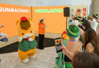 A Lively Scene From GUNMACHAN’s Booth at Anime Expo 2024