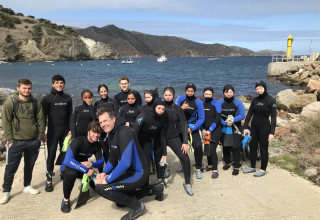 Campbell Hall Marine Science Students