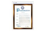 Proclamation