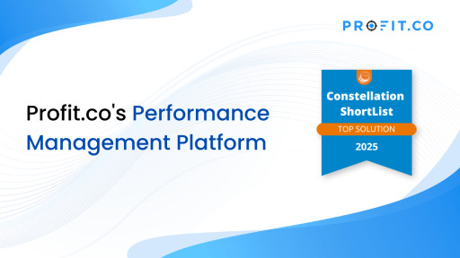 Profit.co Recognized in 2025 Constellation ShortList for Performance Management Platforms