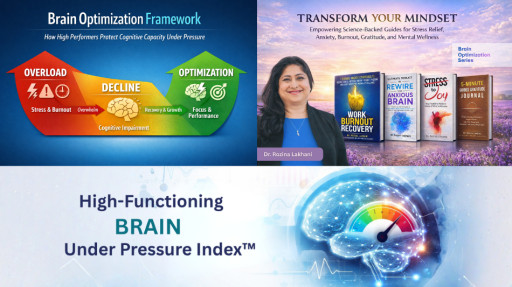 A New Way to Detect Burnout Early - Dr. Rozina Lakhani Launches Brain Optimization Model and Book Series