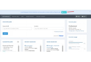 ZipApply Job Seeker Dashboard