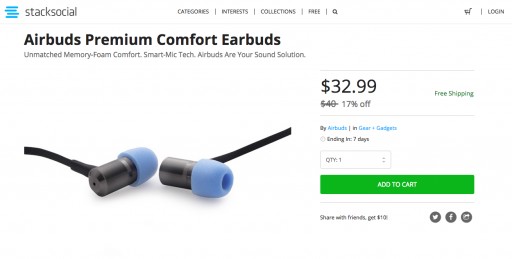 AirBuds Teams up with StackCommerce for Huge May Marketing Campaign