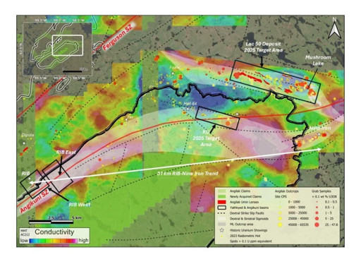 ATHA Discovers Athabasca-Style High-Grade Mineralization at RIB East