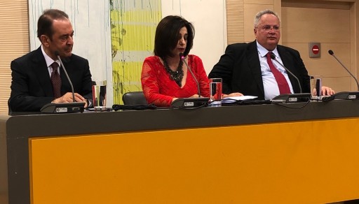 Dr. Kypros Chrysostomides and Nikos Kotzias Present New Book by Giorgos Georgis 'Seferis-Averoff, the Split'