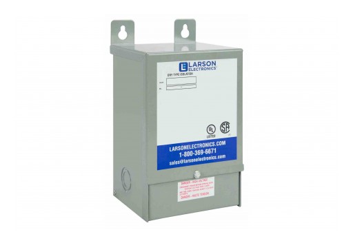 Larson Electronics Releases 7.5 kVA 1PH Isolation Transformer, 240V Primary, 24V AC Secondary