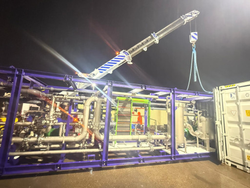 HMW Plant in Transit to Site, Phase 1 on Track