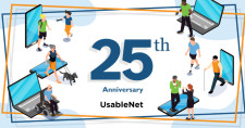 UsableNet's 25th Anniversary for Web Accessibility Compliance