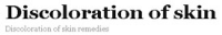 DiscolorationOfSkin.com