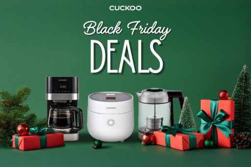 CUCKOO's Black Friday Deals on Kitchen and Home Appliances Hit Amazon This Holiday Season
