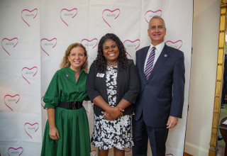 Congresswoman Debbie Wasserman Schultz, Maureen Lewis, Congressman Mario Diaz Balart