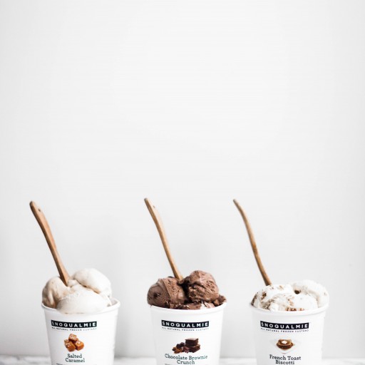 Snoqualmie Ice Cream Launches Three New Flavors for 2017