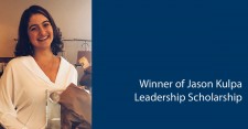 Winner of Jason Kulpa Scholarship