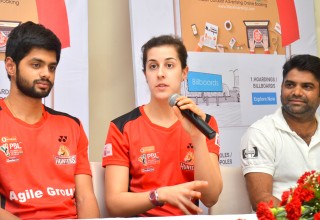 Carolina Marin Speech During the Launch of Mera Hoardings Mobile APP