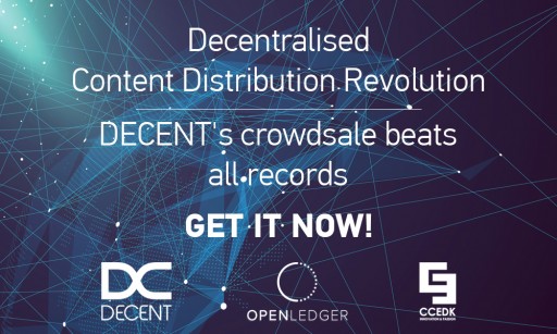 DECENT Blockchain Platform ICO Raises Over 4138 BTC in Two Days