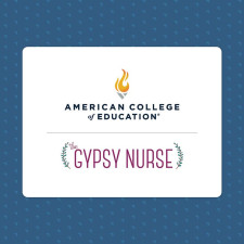 The Gypsy Nurse and American College of Education Partnership