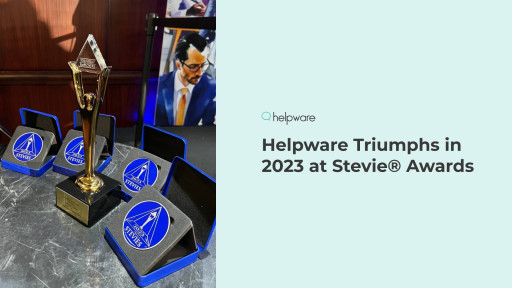 BPO Leader Helpware Clinches 8 Stevie Awards in 2023