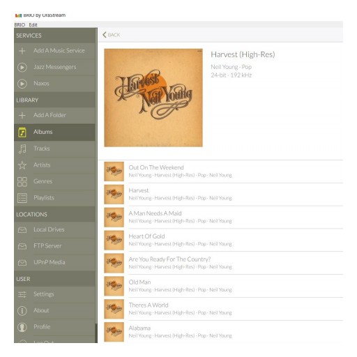 Next-Generation Personal Music Server - BRIO by OraStream