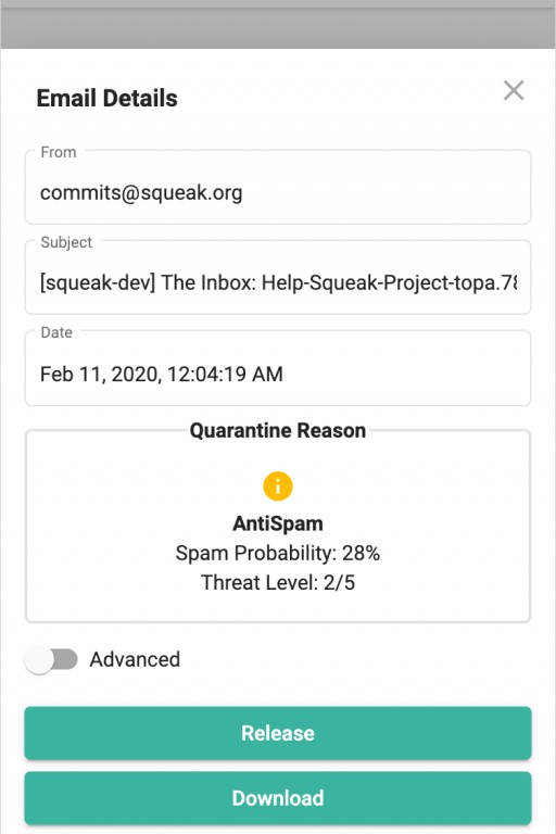 Retarus Email Security Presents Best-in-Class Quarantine Service