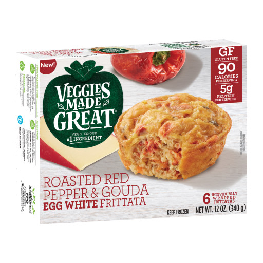Veggies Made Great Launches New Roasted Red Pepper & Gouda Egg White Frittata at Select Target Stores Nationwide
