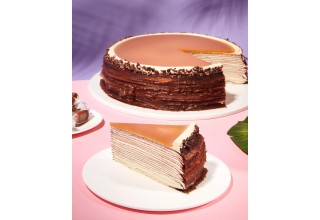 Salted Caramel Mille Crêpes