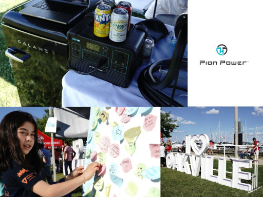 Pion Power Brings Clean Energy and Community Impact to Oakville's Canada Day Celebration
