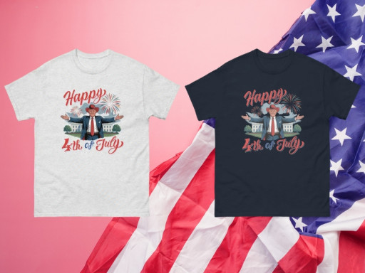 Trump July 4th Shirt Fuels Patriotic Fashion Surge Ahead of Independence Day 2025