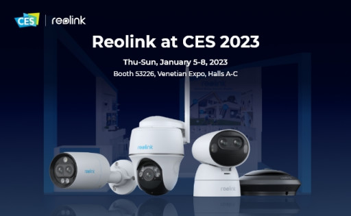 Reolink Showcases Newest Dual-Lens Auto-Tracking WiFi Cam, First-Ever 4K Battery Cam, and More at CES 2023