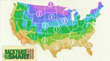 USDA Plant Hardiness Zone Map