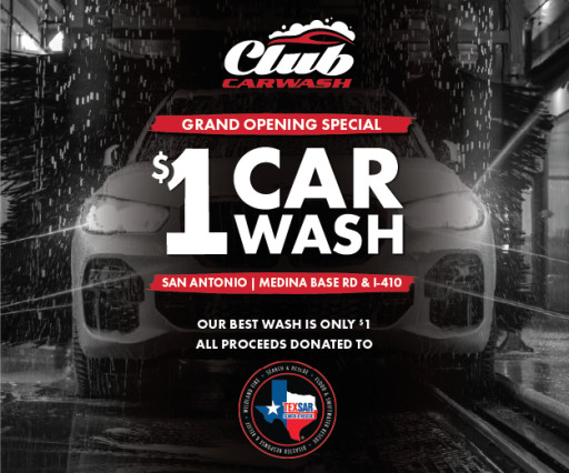 Club Car Wash Now Open on Medina Base Rd in San Antonio