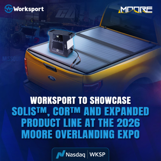 Worksport to Showcase SOLIS(TM), COR(TM) and Expanded Product Line at the 2026 MOORE Overlanding Expo
