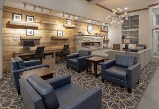 Interior Lobby of GrandStay Hotel in Milbank, SD