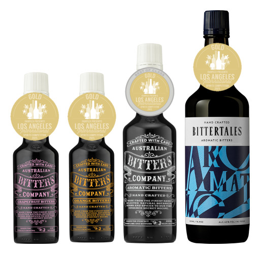 Innovation Beverage Group's Bitters Win 4 Gold Medals at the Los Angeles International Spirits Competition