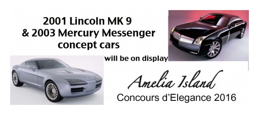 Bortz Auto Collection Concept Cars Return to Amelia Island Concours D'elegance March 11-13, 2016