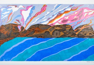 COMPOSITION (STRIPPED LANDSCAPE)