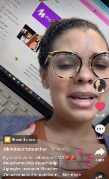 TikTok video about Mote has had 169k views and 4.5k shares