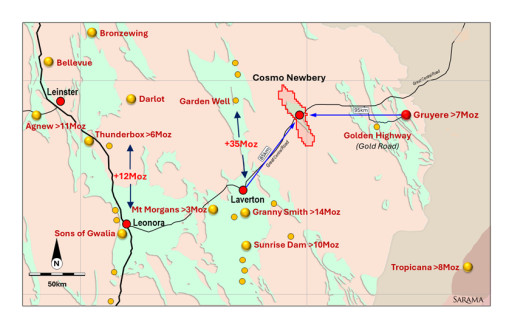 Sarama Signs MOU Over West Australian Gold Project