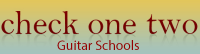 Check One Two - Guitar Lessons in Brisbane