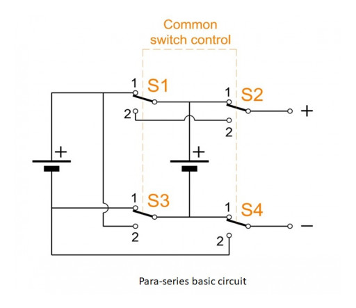 New Para-Series Electronic Battery Connection Method Improves Energy Efficiency by Up to 30%