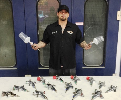 Painter Uses SATA Guns and Shoots for Quality